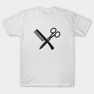 Comb and scissors T-Shirt